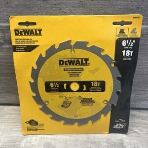 DeWalt DW9155 6-1/2" 18T Carbide Circular Saw Blade